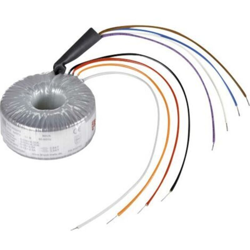 Block RKD 15/2x6 Transformateur torique 2 x 115 V 2 x 6 V/AC 15 VA 1.25 A