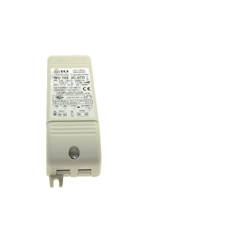 Whirlpool - transformateur WU105/2C-07D pour hotte ...