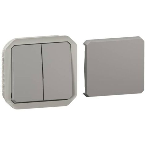 transformeur - gris - composable - legrand plexo 069506l