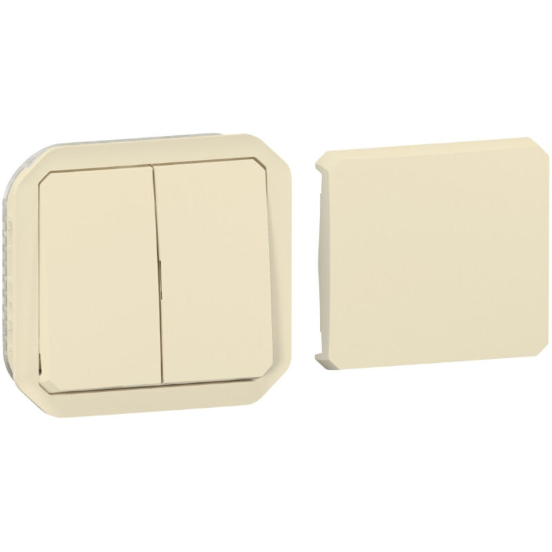 Legrand - Transformeur réversible Plexo composable sable 069809L