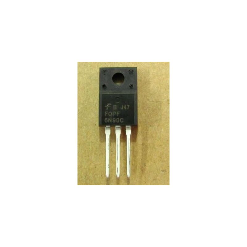 

Transistor N-Mosfet 900V 3,8A 56W TO220FP Aislado FQPF6N90C