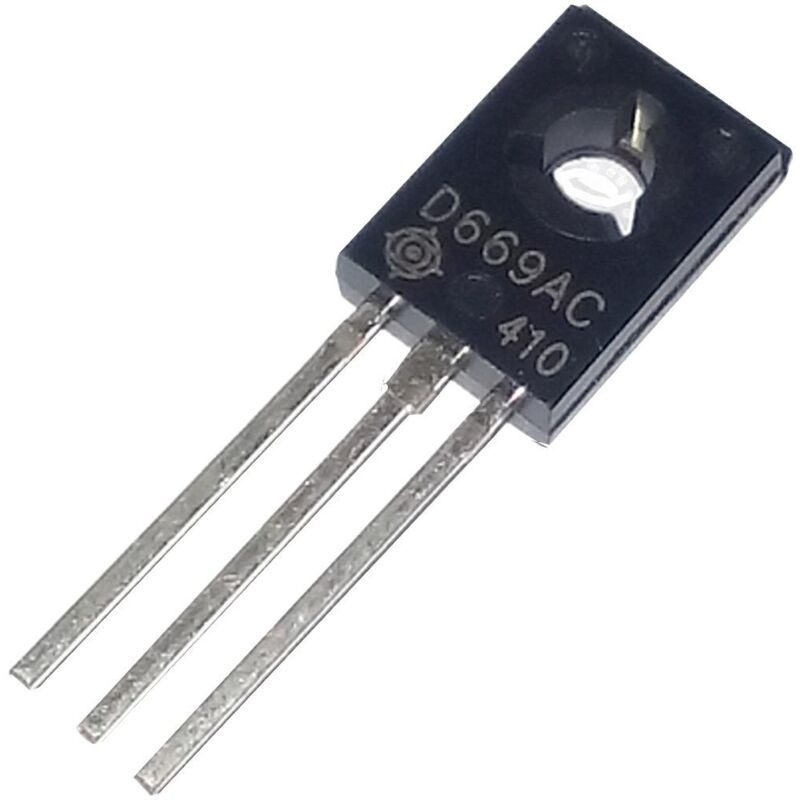 

Transistor NPN 180V 1,5A 20W TO126 2SD669A