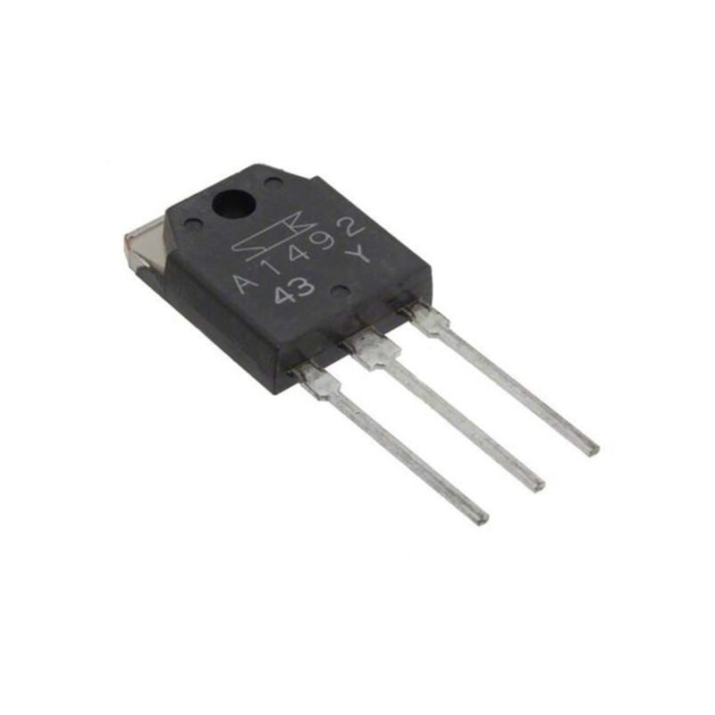 

Transistor PNP, 180V, 15A, 130W, Capsula TO3P 2SA1492