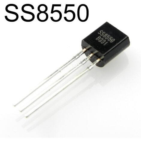 Transistor PNP 25V 1,5Amp 1W Capsula TO92  SS8550DBU