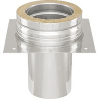 Transition pour rallonge puit Plaque support tube 330x330 mm Support tube double paroi DN 180