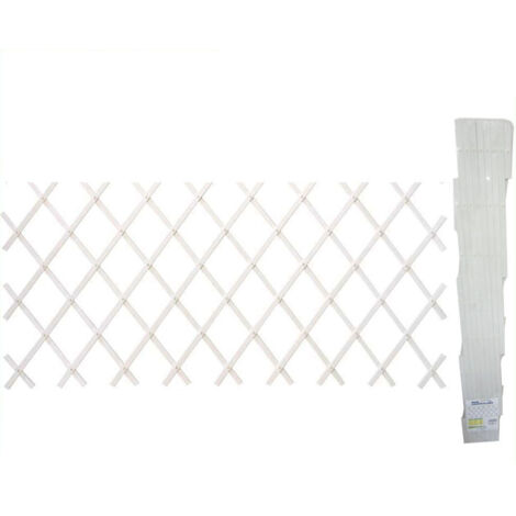 Translation En Vimini Bamboo 100x200cm Estensible Bianco Piante Rampicanti
