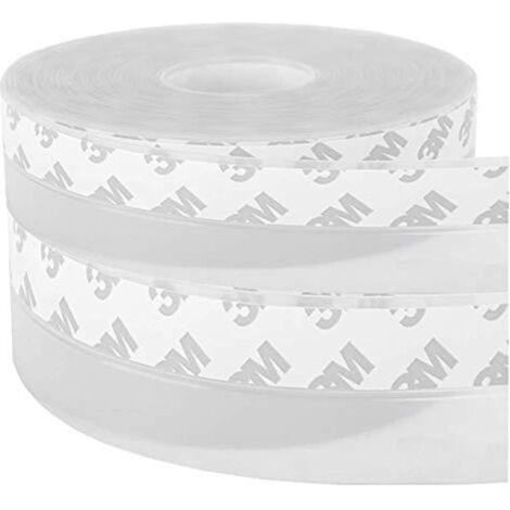 (translucide)Bas de Porte Adhésif - Non spécifié - 5M x 3,5CM - Silicone - Résistant à l' eau - Protection contre les insectes