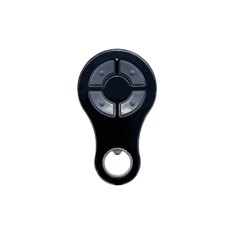 Key Automation - Transmetteur 4 canaux 900SUB-44N, couleur noire, copieur à code fixe 433 MHz, étanche