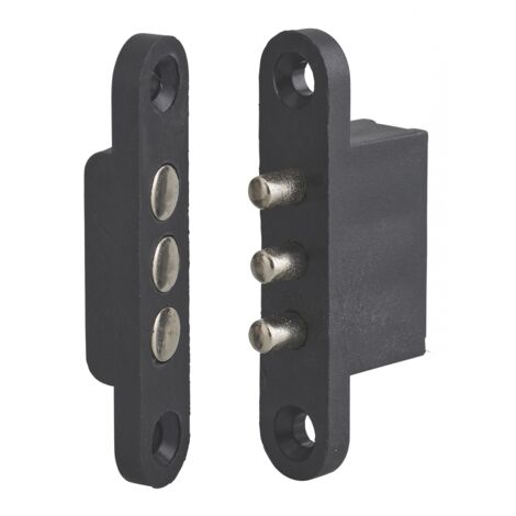 Thirard – Gâche à commande électrique 24V 2A – 3 plots – Compatible serrures horizontales et verticales – Installation réversible