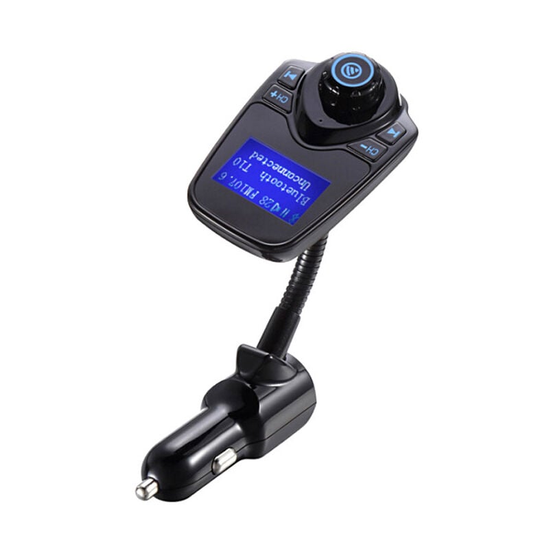 Fei Yu - Transmetteur fm Bluetooth, adaptateur audio sans fil pour voiture, configuration du port usb, prise en charge de l'entrée auxiliaire, écran