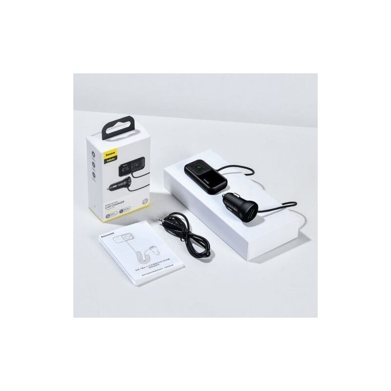 Baseus Car Bluetooth MP3 Player T Shaped S-16 Black OS