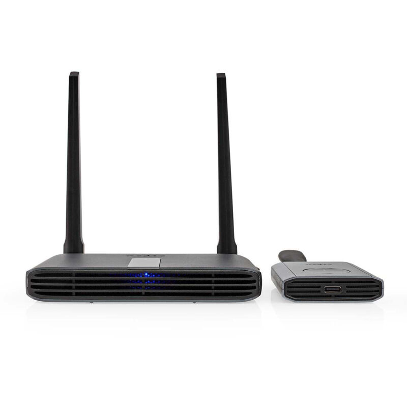 Transmetteur sans fil HDMI Wi-Fi - 2400-5000 MHz - 30.0 m (ligne de Mir NEDIS - VTRA3460GY