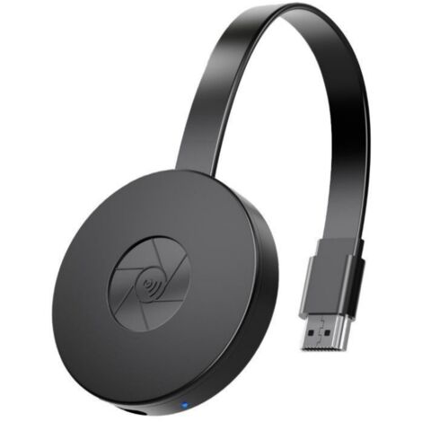 Transmetteur Vidéo HDMI sans Fil, Adaptateur TV Numérique, Noir, Compatible Cinéma Maison, Téléviseurs et Vidéoprojecteurs