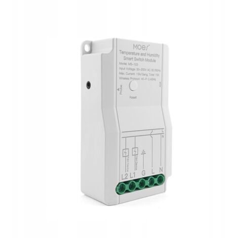 Transmetteur WiFi avec mesure de température et d'humidité MS-103