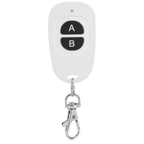 Transmisor de control remoto inalámbrico RF de 14 canales EV1527 de 433 MHz para abrepuertas de garaje para un control sencillo (2 botones)