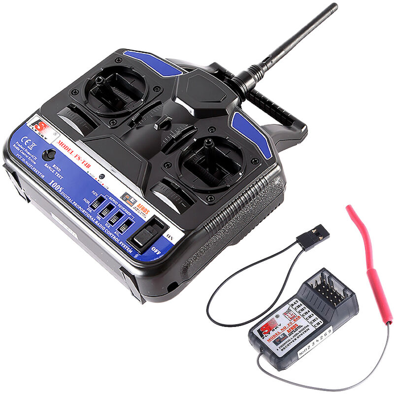 

Transmisor de radio 2.4G 4CH RC del modelo y del receptor para RC Avion - Flysky