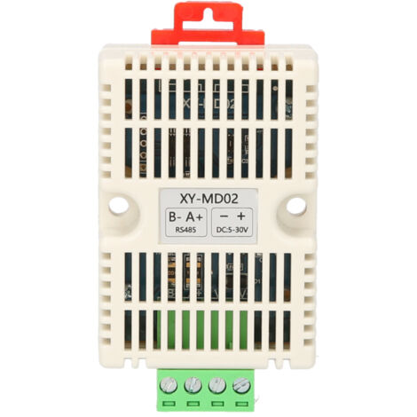 Transmisor de temperatura y humedad Modbus-TRU RS485, sensor de temperatura RS485, sistema de monitorización de temperatura y humedad XY-MD02