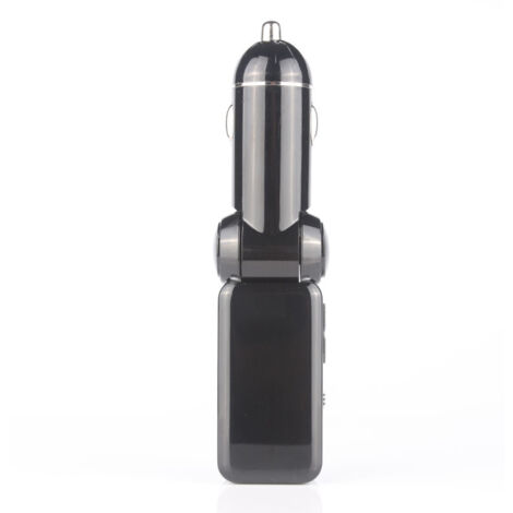 Transmisor FM Bluetooth inalámbrico, adaptador de radio estéreo, reproductor de MP3, kit manos libres para coche con cargador USB