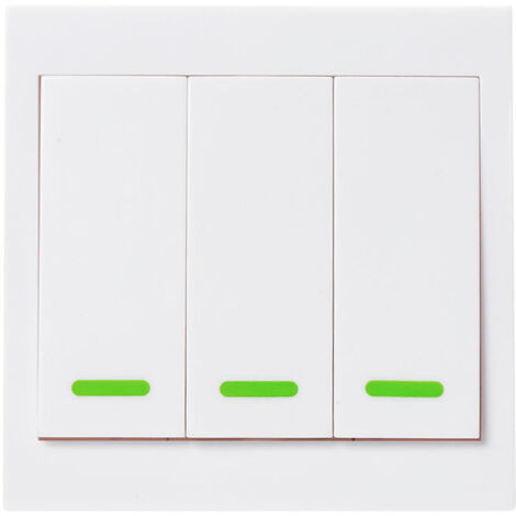 Transmisor inalámbrico RF inteligente, interruptor inteligente para el hogar, sala de estar, dormitorio, 433 MHz, 86 interruptores de pared