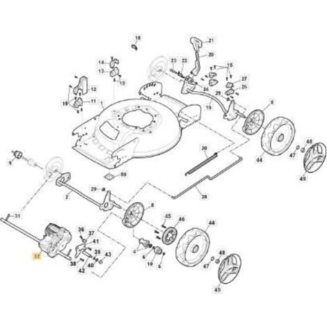 TRANSMISSION ÉLECTRIQUE GT-ME 512 (72V) MCS47 ORIGINAL STIGA - 118400993/0