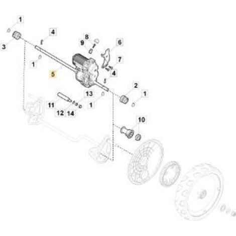 TRANSMISSION ÉLECTRIQUE GT-ME 512(72V)MCS50/CR ORIGINAL STIGA - 118400992/0