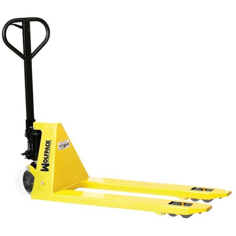WOLFPACK LINEA PROFESIONAL transpaleta de almacen ruedas poliuretano 2,5 t.