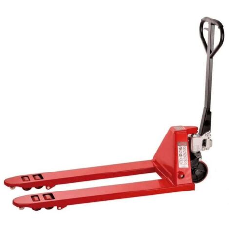 TRANSPALETA MANUAL 2500 KG RUEDA POLIURETANO