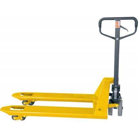 Transpalette 3000 Kg PU jaune