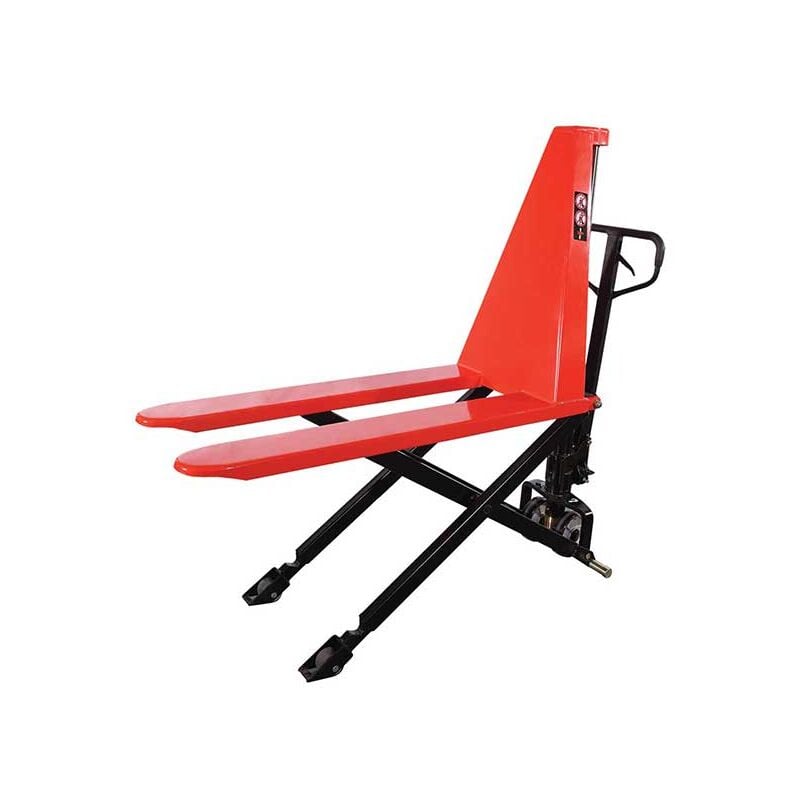 Matisère - Transpalette levée haute à fourches 1165x540mm - Capacité 1000kg - Maintient de palette en hauteur - Palettisation - HL540M