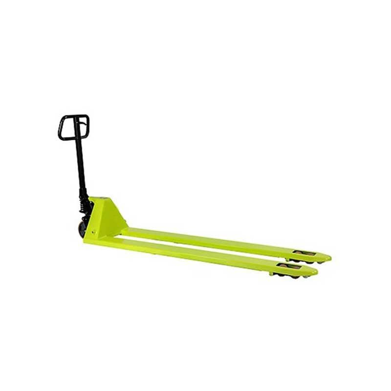 Matisère - Transpalette manuel à fourches longues 2000x525mm - Capacité 2500kg - Tire palette idéal palette spécifique et longue - TEBB1AVY100