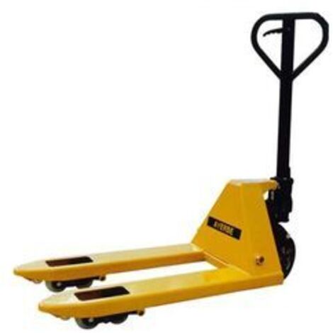 Transpalette manuel 2500 kg Ayerbe 580720 avec fourches courtes 800 mm