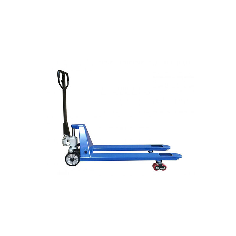 Tire palette manuel couleur bleu - Fourches 1150x540mm idéal palette Europe - Capacité 2500kg - Tous secteurs - AC25CBVBLEU