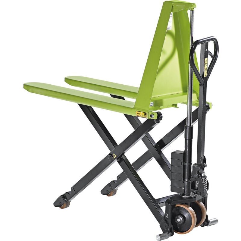 Pramac - Transpalette à grande levée, système hydraulique manuel