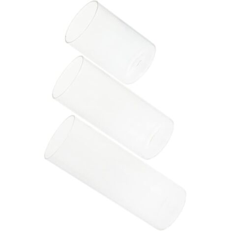 Transparent Bougeoir Cylindrique Support De Bougie Pour