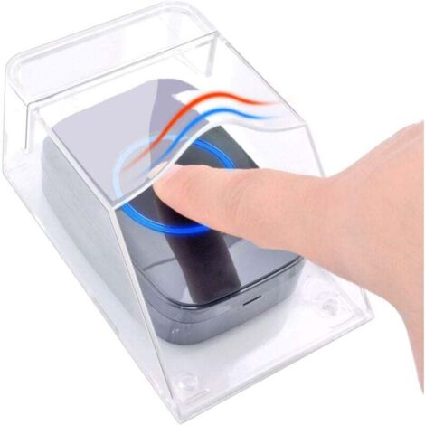 Transparent Cover for Outdoor Doorbell, Waterproof Wireless Doorbell, Wall Mount MUMU