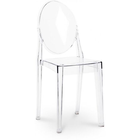Transparent Dining Chair - Victoria Queen