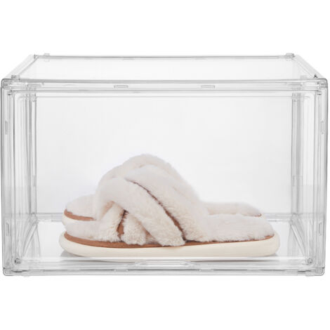 Transparent Dust-proof Multi-layer Display Box, 36cm W x 27cm D x 23cm H