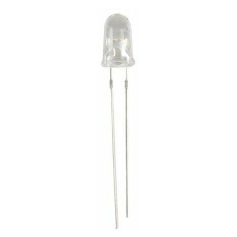 Transparent LED 5 mm - jaune ambre