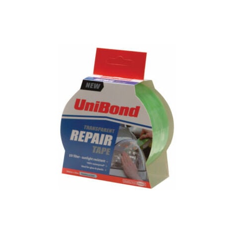Unibond Transparent Repair Tape 50mm x 25m
