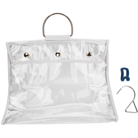 Transparent Waterproof Dustproof Bag Portable Moisture Proof Wardrobe OrganizerC Type