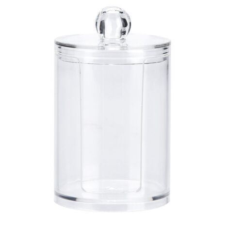 Transparente Aufbewahrungsbox für Make-up-Entferner-Pads und Make-up-Zubehör