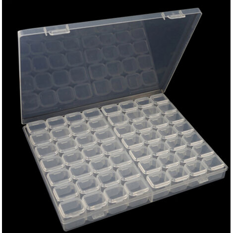 Transparente Aufbewahrungsbox – PP, Abmessungen 100 x 23 x 21 mm für tragbaren und hygienischen Schutz