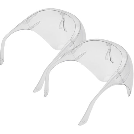 Transparente, beschlagfreie Gesichtsmaske für Erwachsene und Kinder, bedeckt Nase und Mund, mit verstellbaren Ohrhaken.