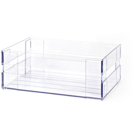 Transparente Kiste M 40x30x15 cm