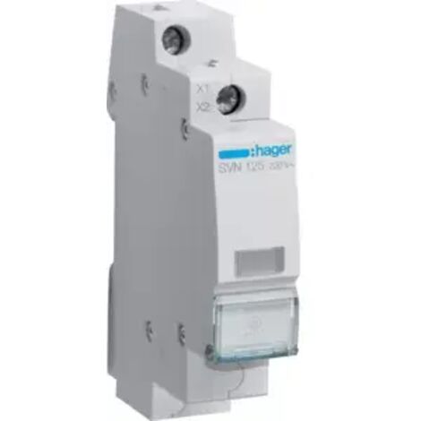 Transparente modulare Lampe 230V AC SVN125