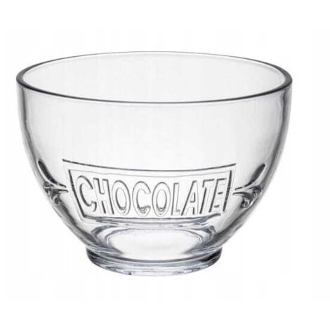 Transparente Salatschüssel für Snacks 680 ml 12,7x9 cm