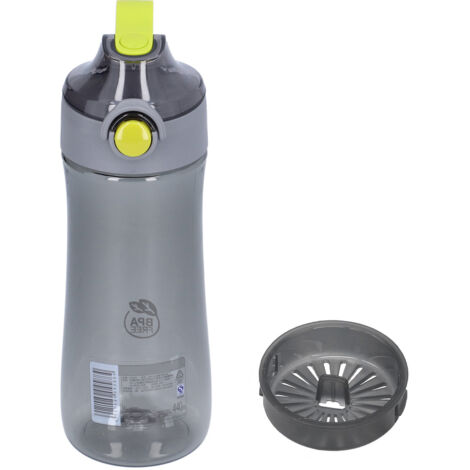 Transparente Sport-Trinkflasche mit großem Fassungsvermögen (440 ml) für Outdoor-Aktivitäten