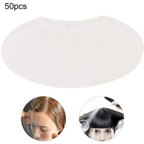Transparente, spritzfreie Gesichtsmaske für Friseure – 50er-Packung