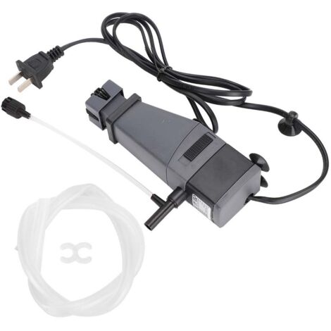 Transparenter ABS-Aquarien-Ölabschäumerfilter – Modell JY-02 – Durchflussrate 300 l/h