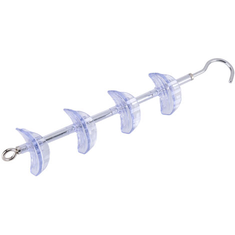 Transparenter, drehbarer Taschenhalter, wandmontierter Gepäckträger, Aufbewahrungsorganizer für Handtaschen und Clutches.